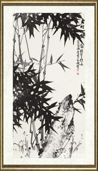 刘昌潮_老竹挺拔 新篁得意